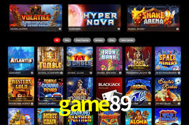 game89: Jogos de Caça-Níqueis-Altas Recompensas, Roleta-Velocidade, Blackjack-Desafios Máximos